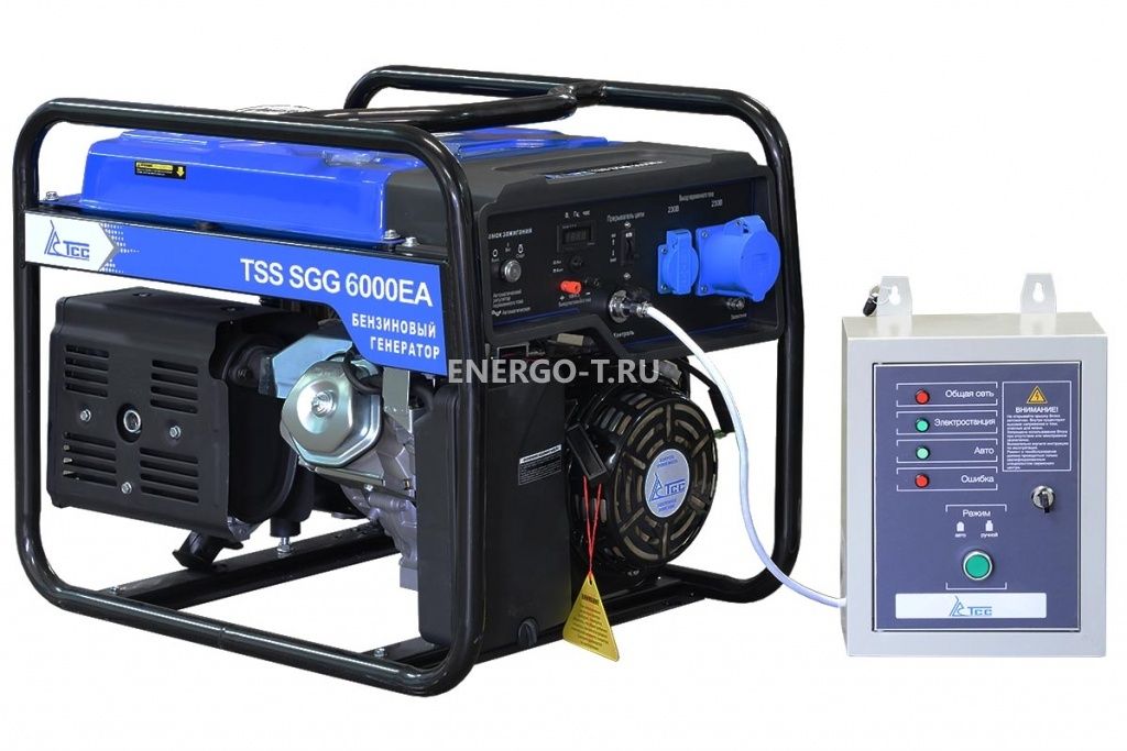 Бензиновый генератор ТСС SGG 6000 EA с АВР