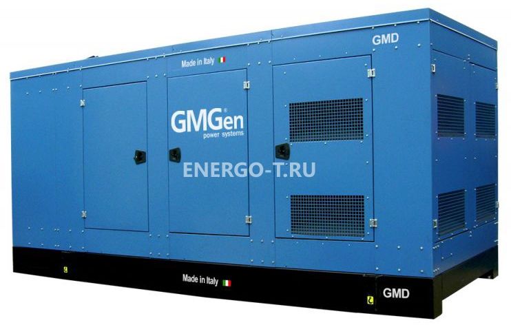 Дизельный генератор GMGen GMD440 в кожухе