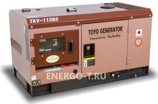 Дизельный генератор TOYO TKV-11SBS