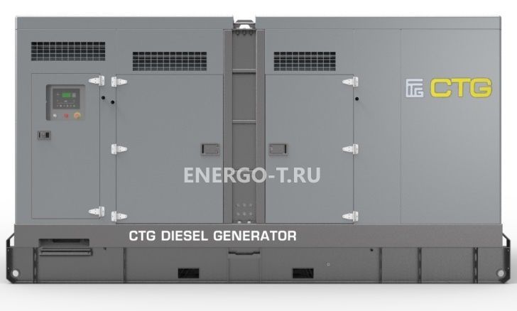 Дизельный генератор CTG 66C в кожухе с АВР