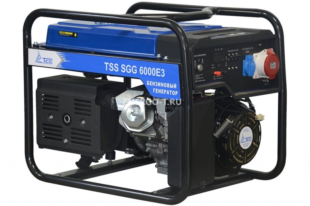 Бензиновый генератор ТСС SGGX 6000 E3