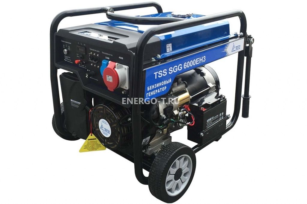 Бензиновый генератор ТСС SGG 6000 EH3