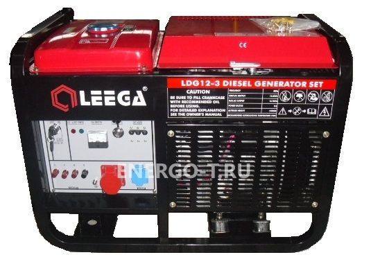 Дизельный генератор  LDG12-3 E стартер