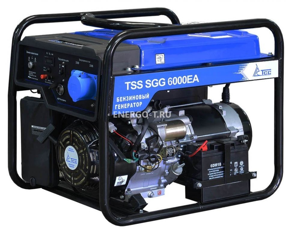 Бензиновый генератор ТСС SGG 6000 EA